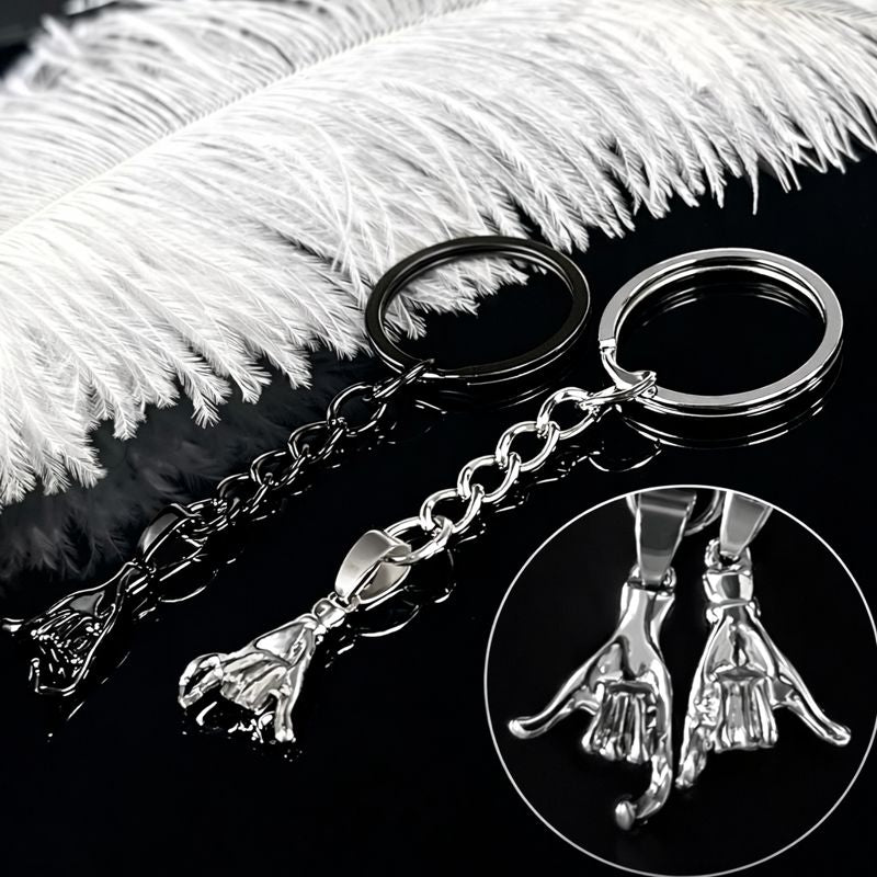 pinky promise keychains (2-piece set)