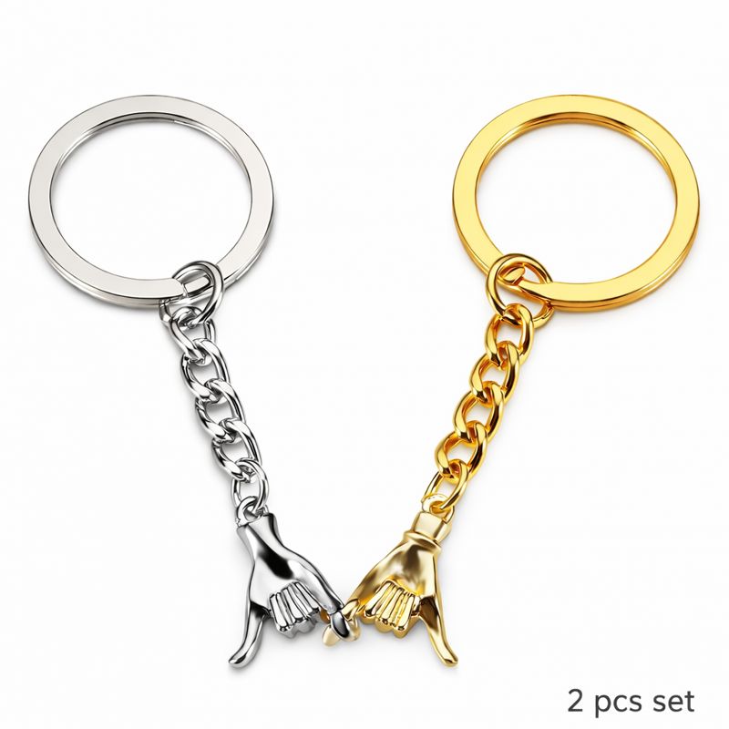 pinky promise keychains (2-piece set)
